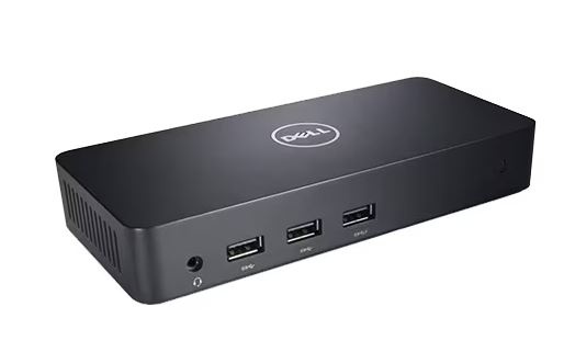 Dell D3100 - docking station - USB - 2 x HDMI, DP - GigE