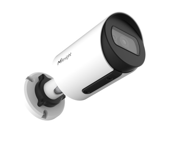MileSight 2MP Weather and Vandal-Proof Mini Bullet Camera, Fixed Lens, 30m IR Distance, PoE, IP67, IK10