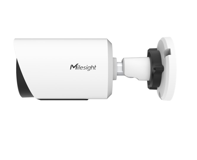 MileSight 2MP Weather and Vandal-Proof Mini Bullet Camera, Fixed Lens, 30m IR Distance, PoE, IP67, IK10