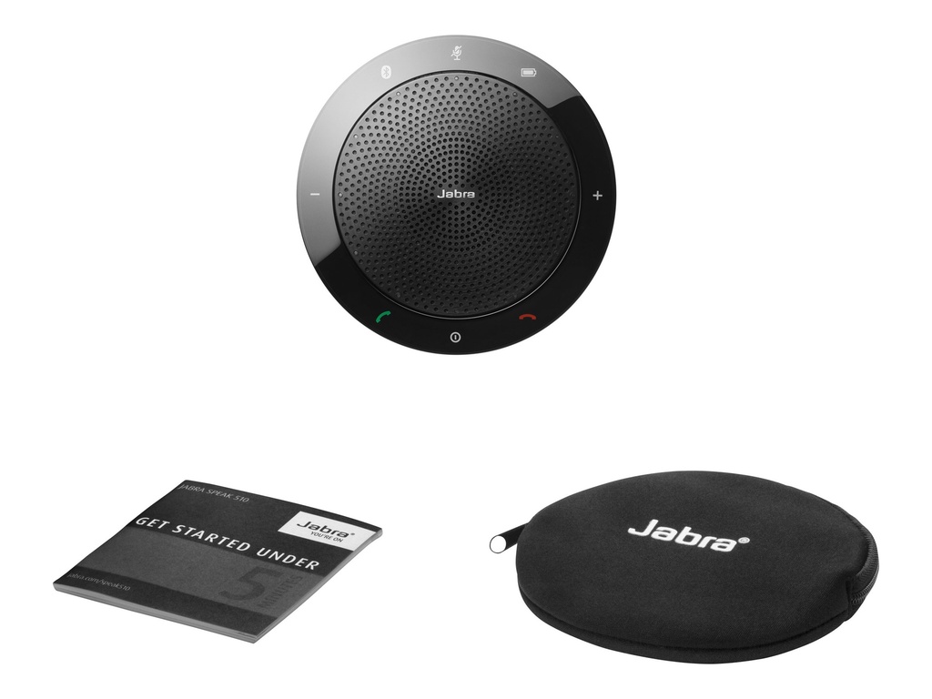 JABRA SPEAK 510 UC SPEAKER, OMNI DIRECTION MIC,USB-A + BLUETOOTH