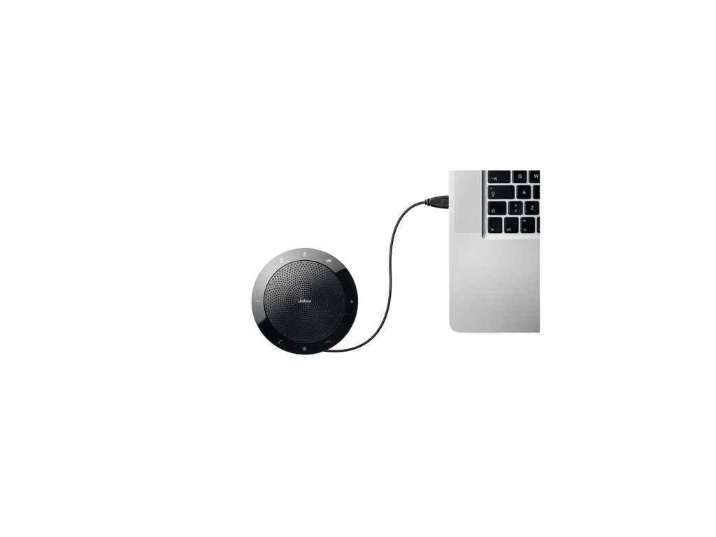 Jabra SPEAK 510 MS - VoIP desktop speakerphone - Bluetooth - wireless - USB - Certified for Skype for Business