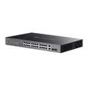 TP-Link ES228GMP Omada 28-Port Gigabit Easy Managed Switch with 24-Port PoE+, Fast PoE, Perpetual PoE, Flow Control, Loopback Detection, Port Isolation