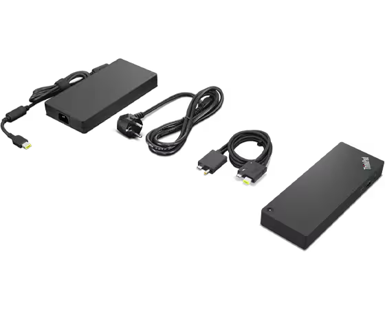LENOVO THUNDERBOLT 4 WORKSTATION HDMI(1), DP(2), USB(4), USBC(1), LAN, 230W PD, 3YR