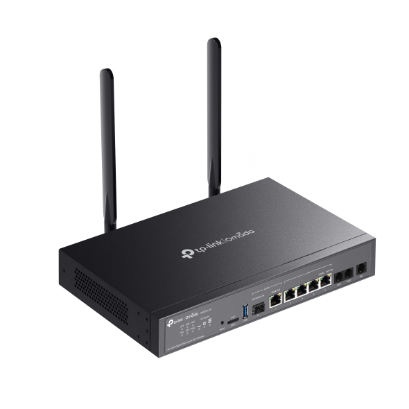 TP-LINK OMADA 4G+ CAT6 GIGABIT RACKMOUNT DSL GATEWAY, DSL/FXS(3), GBE WAN(1)/LAN(4), 5YR