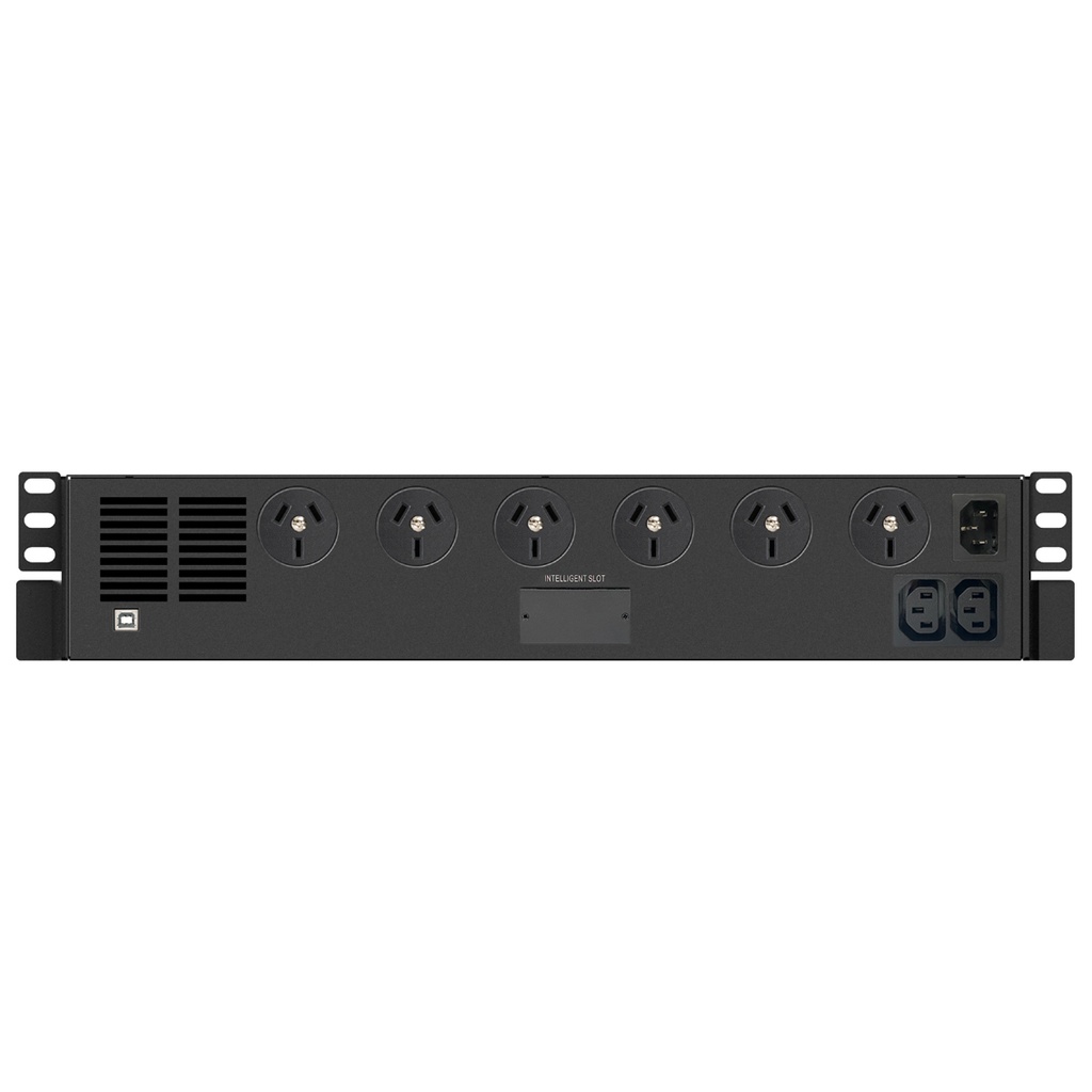 POWERSHIELD DEFENDER RACKMOUNT UPS 800VA, 480W, LCD, AVR, USB, AU OUTLET(8), 2YR
