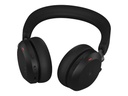 Jabra Wireless Evolve2 75 UC Stereo Bluetooth ANC Headset with charging stand+Link 380C BT