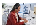JABRA WIRELESS EVOLVE2 75 UC STEREO BLUETOOTH ANC HEADSET W/CHARGING STAND+LINK 380C BT