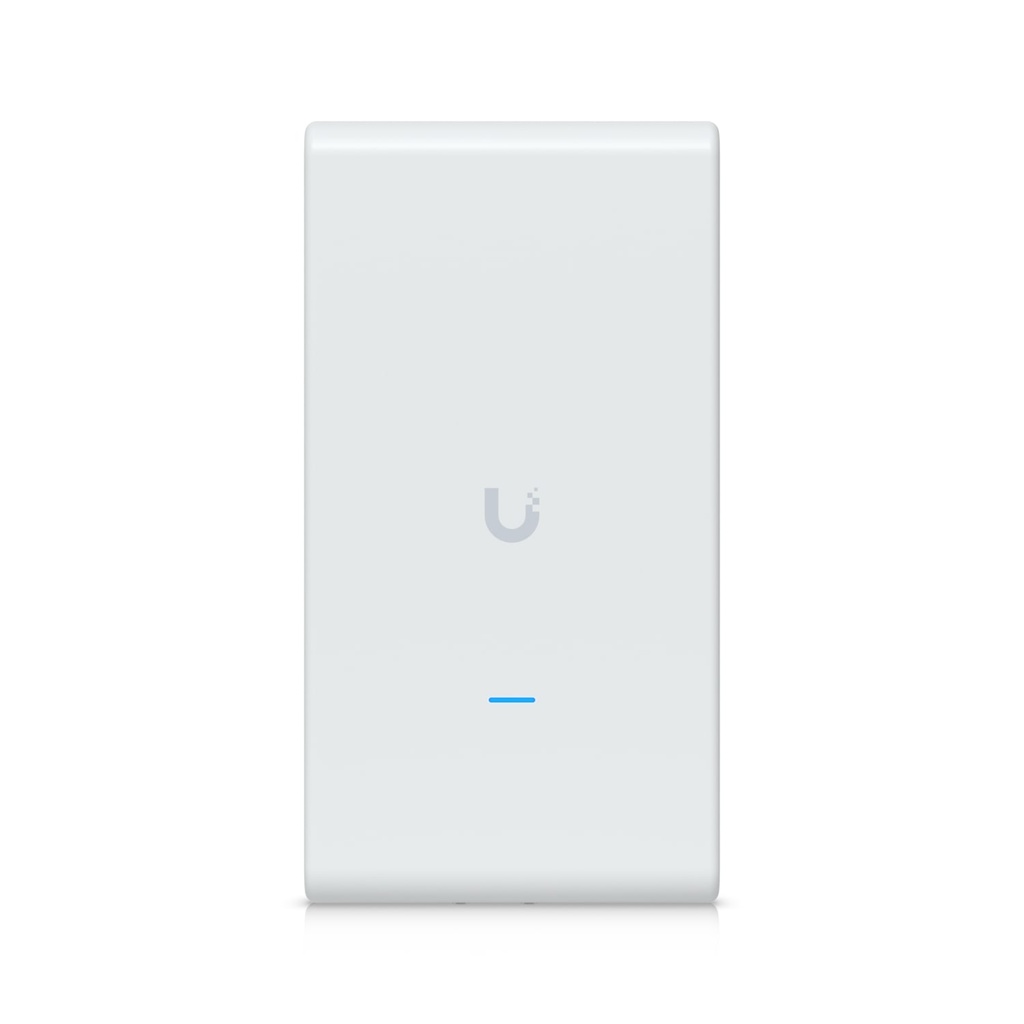 Ubiquiti U6 Mesh ProIndoor/Outdoor WiFi 6 AP,4 Spatial Stream,An Integrated Super Antenna& Gigabit Passthrough Port,PoE Power,185 m² Coverage,2Yr Warr