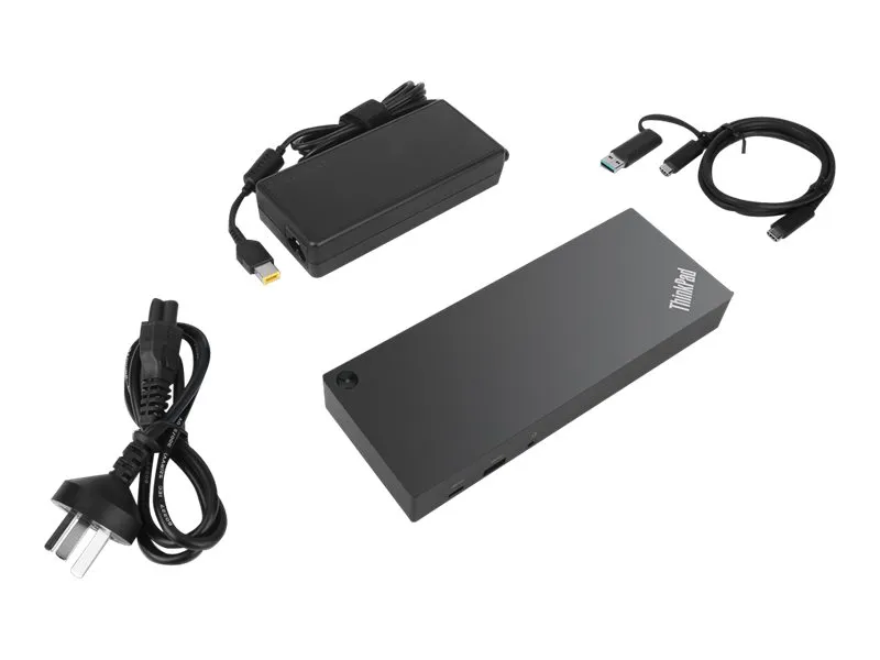 [40AF0135AU] LENOVO THINKPAD HYBRID USB-C WITH USB-A DOCK DP(2), HDMI(2), LAN, USB-C(1), USB(5), 90W, 3