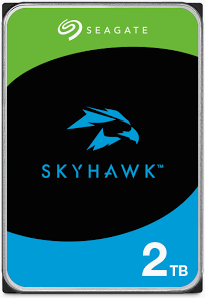 SEAGATE SKYHAWK SURVEILLANCE 2TB, 3.5" SATA HARD DRIVE, 3YR WTY
