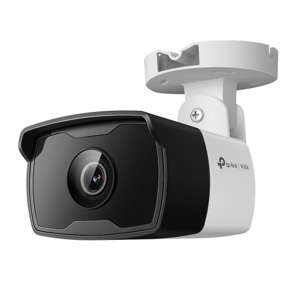 TP-LINK VIGI OUTDOOR IR BULLET CAMERA, 4.0MM, 4MP, 10/100, POE/DC, IP67, 3YR