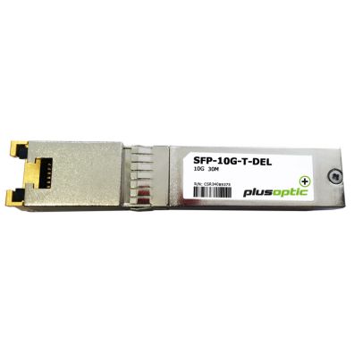 Dell compatible (GP-10GSFP-T) 10G, Copper SFP+, 30M Transceiver, RJ-45 Connector for Copper - CAT6
