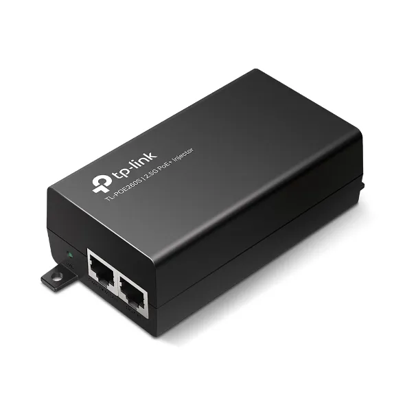 TP-LINK OMADA POE+ 2.5G INJECTOR ADAPTER, IEEE802.3af/at, 2.5G(2), 3YR