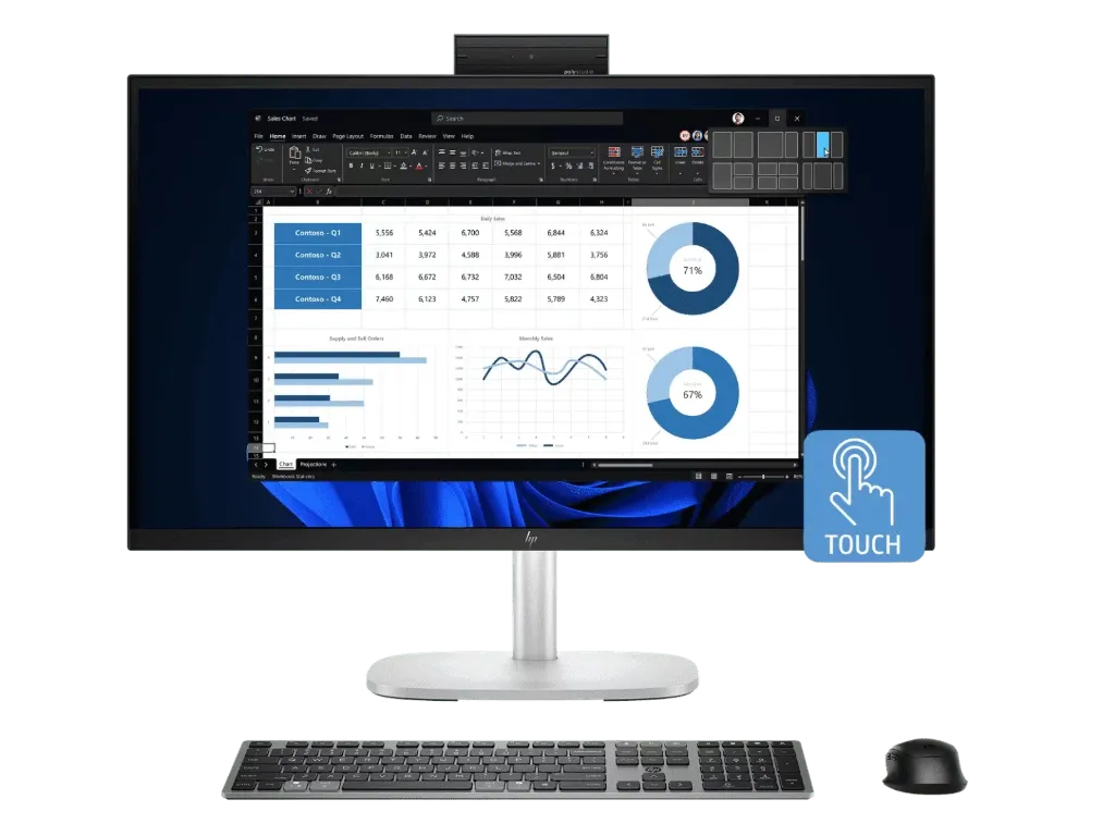 [CF1Z3PT] HP ELITESTUDIO 8 G1i 27" AIO NT U7-265 32GB 1TB W11P WL BT