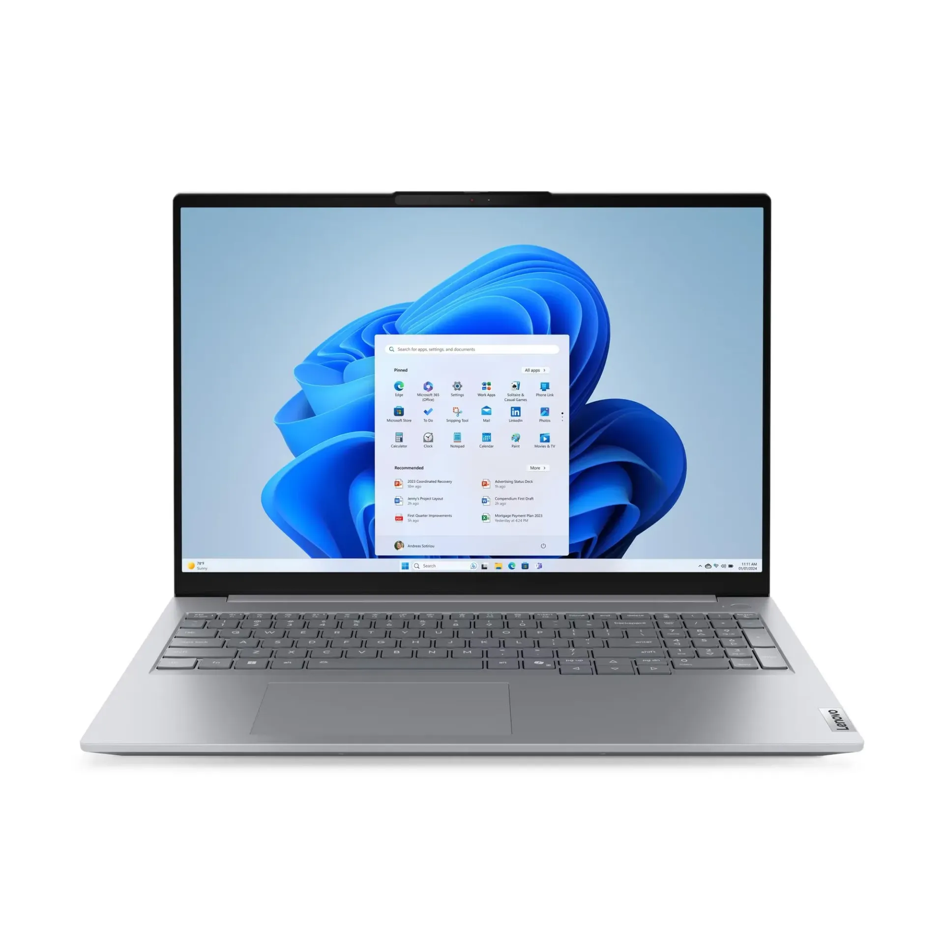 [21US005BAU] LENOVO THINKBOOK 16 G9 I7-240H, 16" WUXGA, 512GB, 32GB, W11P, 1YOS