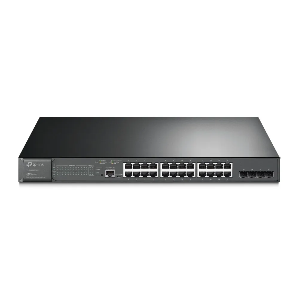 [SG3428MP] Omada 28-Port Gigabit L2+ Managed Switch with 24-Port PoE+