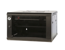 6RU 600mm Wide x 600mm Deep Hinged Wall Mount Server Rack