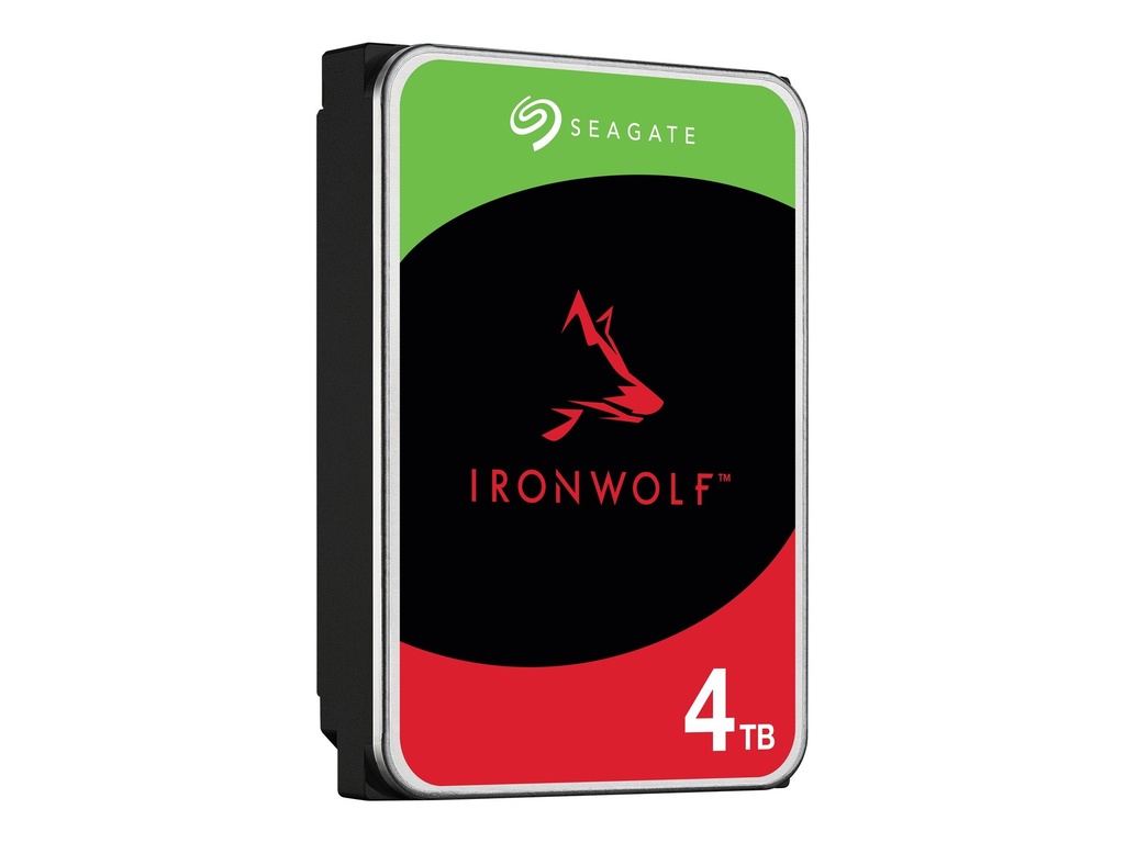 SEAGATE IRONWOLF NAS INTERNAL 3.5" SATA DRIVE, 4TB, 6GB/S, 5900RPM, 3YR WTY