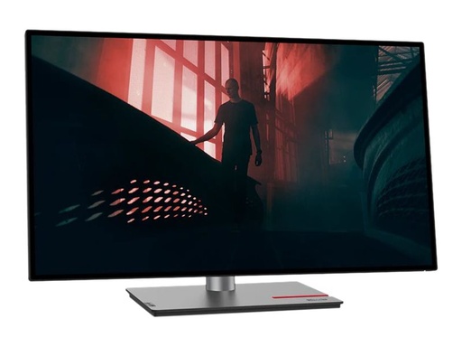 [63A1GAR1AU] LENOVO P27H-30 27" WLED IPS QHD (16:9), HDMI, DP, USBC, USB(4), PIVOT, LAN, H/ADJ, 3YR