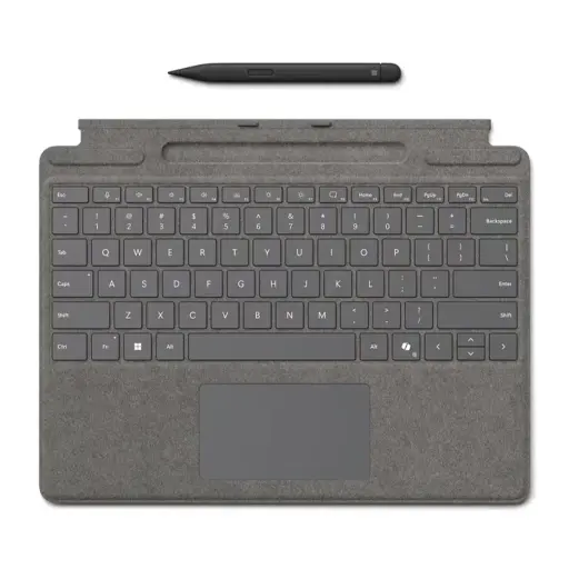 [8X8-00178] SURFACE CO-PILOT KEYBOARD TYPECOVER PRO 8,9,X,10,11 WITH SLIM PEN 2 - PLATINUM