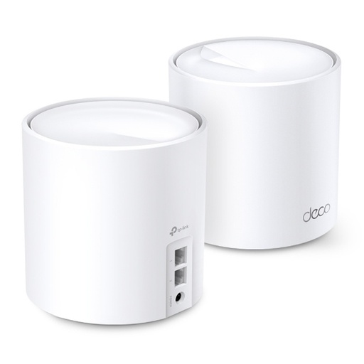 [DECO-X20-2PK] TP-LINK DECO AX1800 MESH WI-FI 6 DUAL-BAND SYSTEM, GbE(2) 2-PACK, 3YR