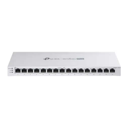 [S4500-16GP] TP-LINK OMADA PRO 16-PORT GIGABIT SMART SWITCH, POE+(8), 1U, 120W, 5YR